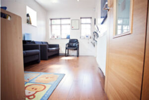 Stag Lane Dental Reception Area
